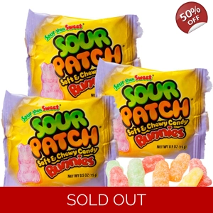 Sour Patch Kids Bunnies Treat Size 15g Packet - Soft Chewy Candy